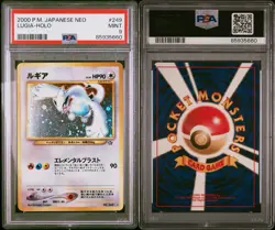 Lugia Holo No. 249 Neo Genesis Japanese Psa 9 Graded Pokemon Card - Image 5