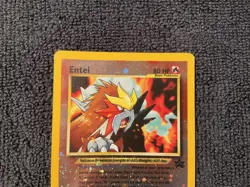 2001 Pokemon Entei Black Star Promo Reverse Holo NM CARD - Image 4