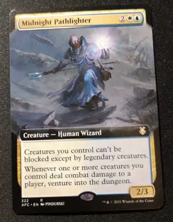 Midnight Pathlighter - Extended Art - AFC - MTG - EN - NM - 322 - Image 1