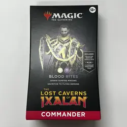 The Lost Caverns of Ixalan Commander Deck - Blood Rites MTG Brand New Sealed - Image 1