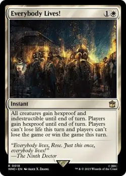 MTG English Everybody Lives! NM Foil Universes Beyond: Doctor Who - Image 1