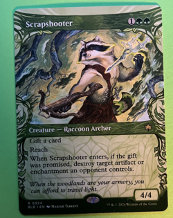 Scrapshooter BLB 324 MTG NM/M Never Played - Image 1