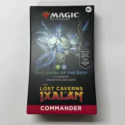 The Lost Caverns of Ixalan Commander Deck - Explorers of the Deep MTG Brand New - Image 1