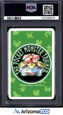 Pokemon 1996 Muk 089 5 Of Spades Green Playing Card Japanese GEM MINT PSA 10 - Image 2