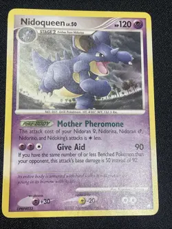 Nidoqueen 31/123 NM - RARE Mysterious Treasures Pokemon Card Kagemaru Himeno Art - Image 1