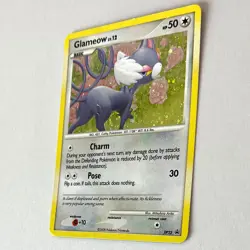 Glameow D23 Black Star Promo Holo Pokemon TCG Card Diamond & Pearl 2008 LP - Image 4