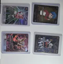 Dragon Ball Z Fusion World Ultra Limit lot of 4 cards Alternate Art - Image 1