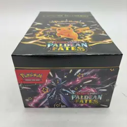 Pokemon TCG Paldean Fates Booster Bundle Display SEALED/NEW PAF EN w/ Acrylic - Image 1