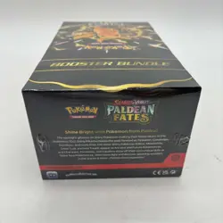 Pokemon TCG Paldean Fates Booster Bundle Display SEALED/NEW PAF EN w/ Acrylic - Image 4