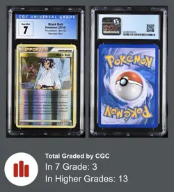 Black Belt - 85/102 - Uncommon Reverse Holo English Pokemon Triumphant CGC 7 NM - Image 1