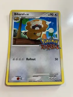 2009 Pokemon Rumble Bibarel #16/16 - Image 2