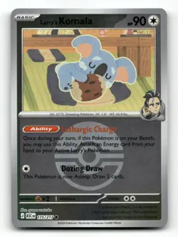 Larry's Komala (Poke Ball) 175/217 - ME: Ascended Heroes - Pokemon Card NM/M - Image 1
