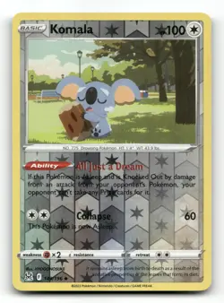 Komala 149/196 - Lost Origin Reverse Holo - Pokemon Card NM/M - Image 1