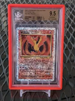 Pokemon Legendary Collection Reverse Holo Moltres #30/110 BGS 9.5 GEM MINT - Image 1