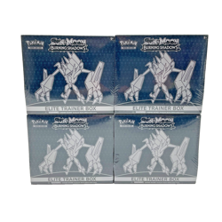 Lot of (4) Pokemon TCG Sun & Moon Burning Shadows Elite Trainer Boxes SEALED ETB - Image 1