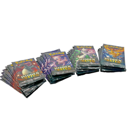 Lot of (32) Pokemon TCG Hidden Fates Booster Packs (8 COMPLETE ARTSETS) SEALED - Image 1