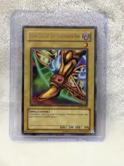 Yu-Gi-Oh Exodia Right Leg LOB-120 Unlimited Ultra Rare Holo - Image 1