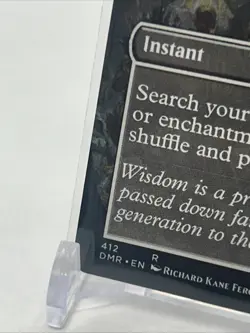 MTG - Enlightened Tutor - Borderless - Dominaria Remastered - NM - Image 2