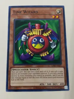 Yugioh - Thousand Dragon Time Wizard Baby Polymerization NM - Free Holo - A - Image 3