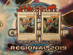 Yugioh Blackwing Armed Wing - RGBT-EN041 - Super Rare - 1st Edition NM x2 - Image 1