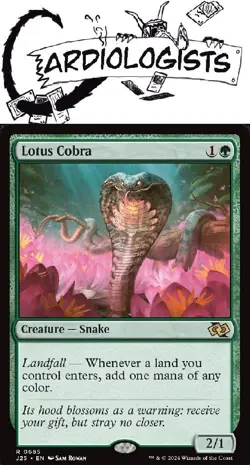 Lotus Cobra 0685 | Magic the Gathering MTG | FDN Jumpstart | Rare | NM - Image 1