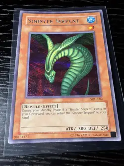 *NO RESERVE* Yu-Gi-Oh! TCG Sinister Serpent SDD-002 - LP - Image 2
