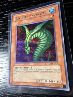 *NO RESERVE* Yu-Gi-Oh! TCG Sinister Serpent SDD-002 - LP - Image 3