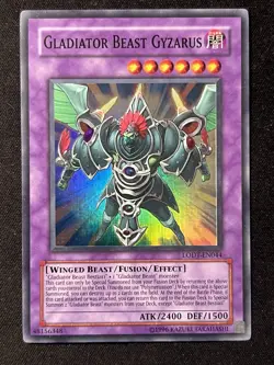 Gladiator Beast Gyzarus - LODT-EN044 - Super Rare Unlimited NM Yugioh - Image 1