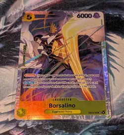 One Piece Adventure on Kami's Island Borsalino SR English Near Mint - Image 1