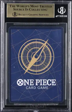 2023 ONE PIECE KINGDOMS OF INTRIGUE PAR #OP04-104 SANJI BGS 10 - Image 2