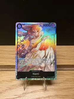 Nami OP15-086 Super Rare Adventure on Kami's Island Foil One Piece TCG English - Image 1