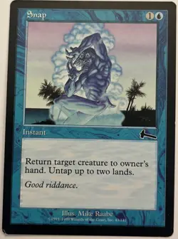 MTG Snap LP ✅NM Urza's Legacy Magic The Gathering - Image 1