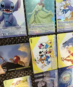 HUGE 82 CARD LOT: SR PR RRR Gold Stamp… Disney Marvel Azur Lane English Japanese - Image 4