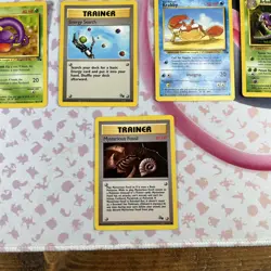 Vintage Pokemon Fossil Card Lot of 13 Common/Uncommon LP/NM No Duplicates #40 - Image 5