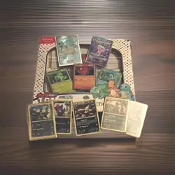151 Poster Collection Box - 3 Packs. + Pokemon 7 Card Custom Bundle - Image 1