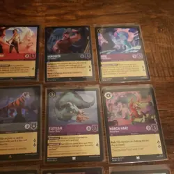 Disney Lorcana TCG Multiple Sets Cold Foil Rare Lot Of 100 Cards Uncommon Rare - Image 5
