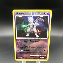 Pokemon Mewtwo 9/100 Majestic Dawn reverse holo Basic 90 HP Card English - Image 1