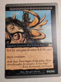 B.F.M. - Big Furry Monster- Cards - Both Halves - MTG - Magic the Gathering-LP - Image 3