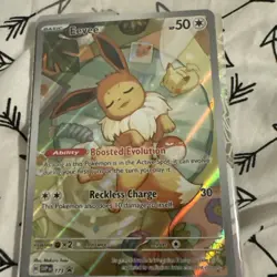 Pokemon TCG Eevee 173 Holo Promo Prismatic Evolutions ETB Sealed Card - Image 2