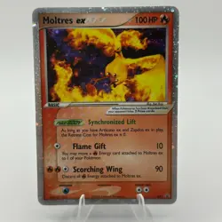 2005 MOLTRES EX Pokemon Card #031 Black Star Promo Nintendo MP - Image 1