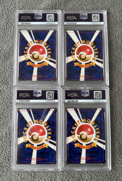 1997 Japanese Pokemon Holo PSA Lot (4) FOUR Vintage Cards - PSA graded 5-7 - Image 2