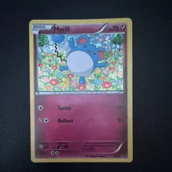 Pokemon Marill 10/12 2015 Holo TCG Card The Pokemon Company McDonald’s promo - Image 1