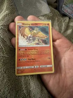 Shining Ho-Oh SM70 Promo Card Near Mint NM Condition - Image 1