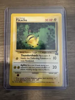 Pokemon Pikachu TCG Black Star Promos Card #27 Regular Promo - Image 3