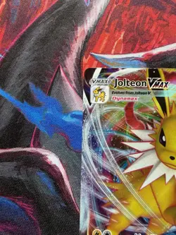 2021 Pokemon TCG Jolteon VMAX Holo Ultra Rare Card Evolving Skies 051/203 ⚡ - Image 2