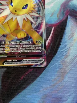 2021 Pokemon TCG Jolteon VMAX Holo Ultra Rare Card Evolving Skies 051/203 ⚡ - Image 4