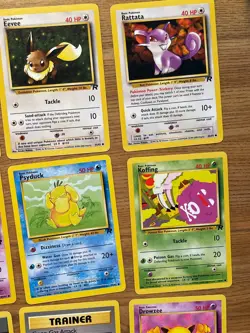 Lot of 12 Team Rocket Pokemon cards 1999 WOTC - Image 3