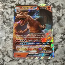 Charizard GX SM195 Holo Promo Stage 2 English Pokemon TCG Card Lightly Played - Image 1
