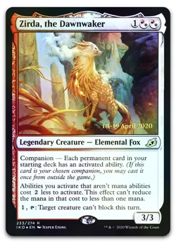 Zirda, the Dawnwaker #233 (Foil) (NM) Prerelease Cards PRE Magic MTG - Image 1