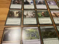 Green MTG Cards Lot Rare, Foil, Land, And More Magic The Gathering Cards! - Image 4